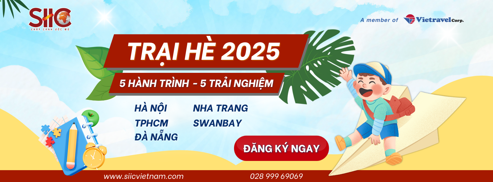trại hè web