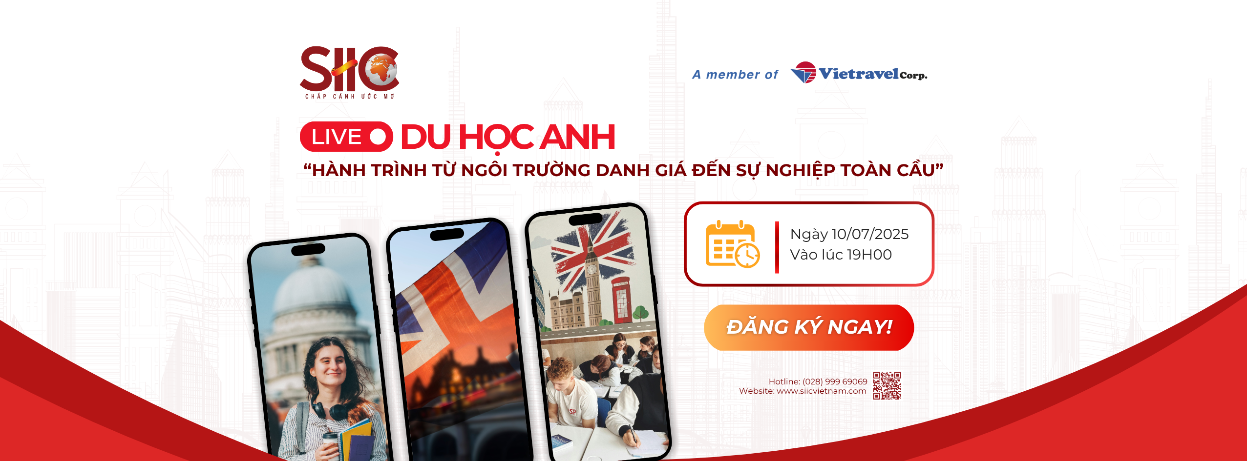 Livestream Du học Anh